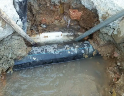 陆川测漏水之水管漏水